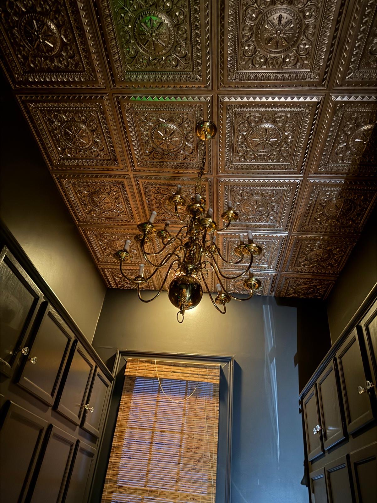 Dining Room Chandelier Installation